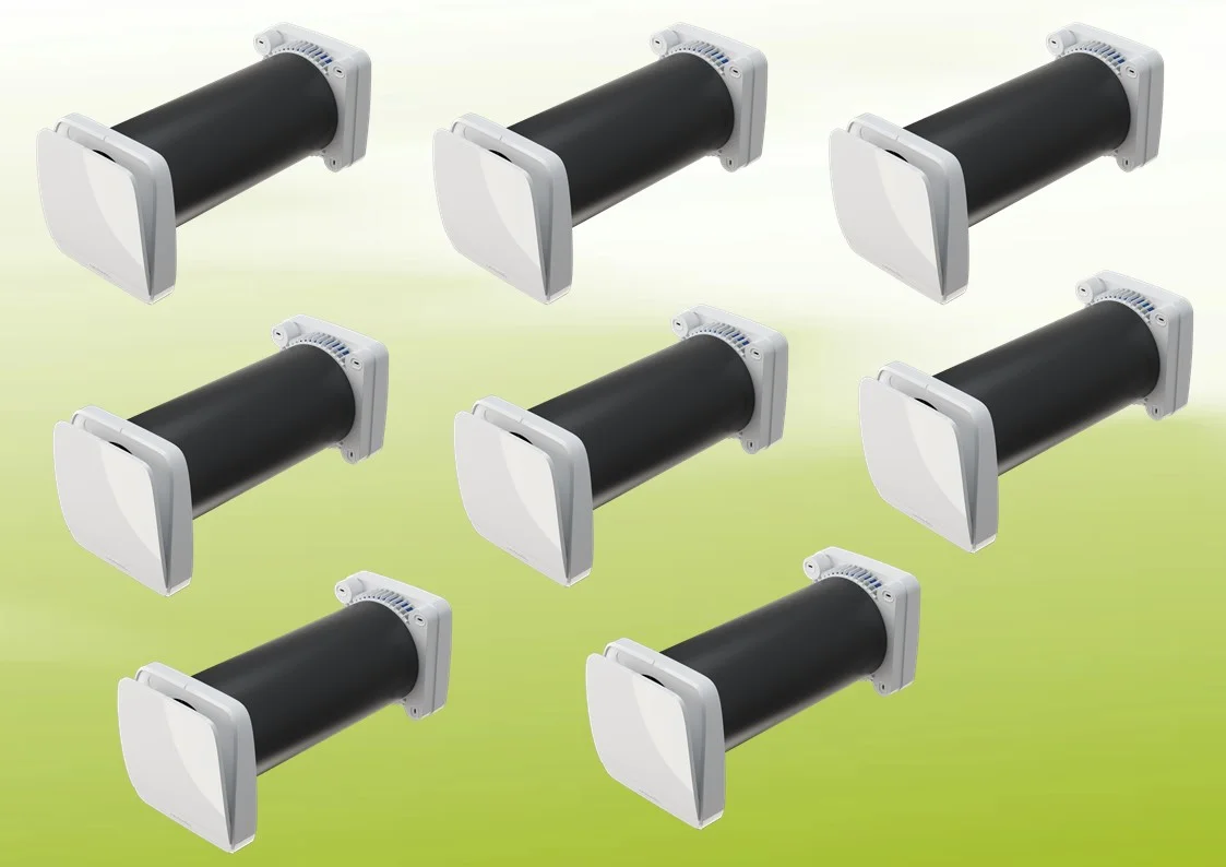 8x Südwind Ambientika wireless+ kit de ventilación