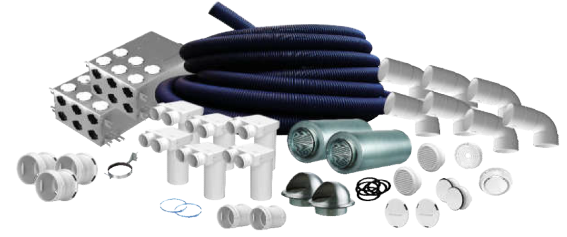 Blauberg KIT BlauFast 75/80, 75/110 o 75/160