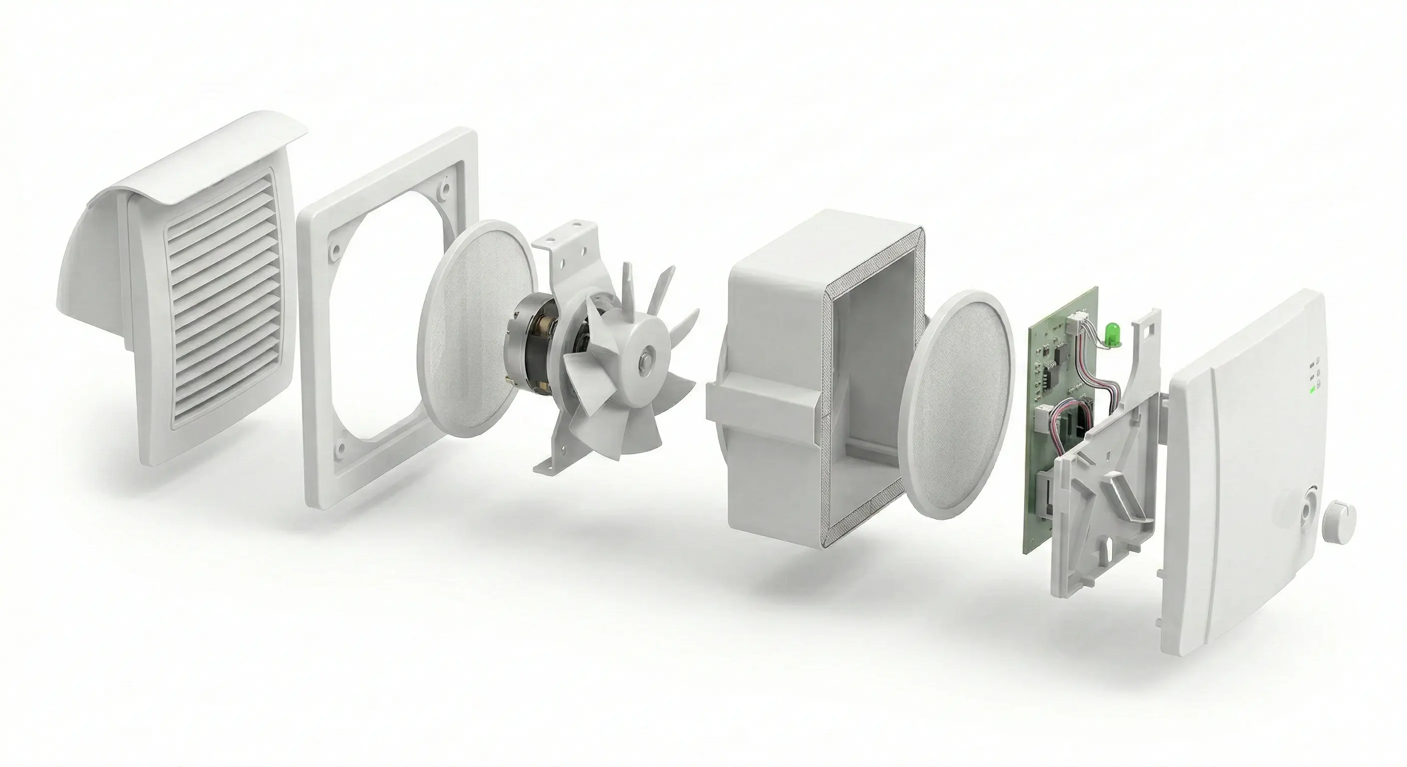 6x Südwind Ambientika Advanced+ Kit de ventilación