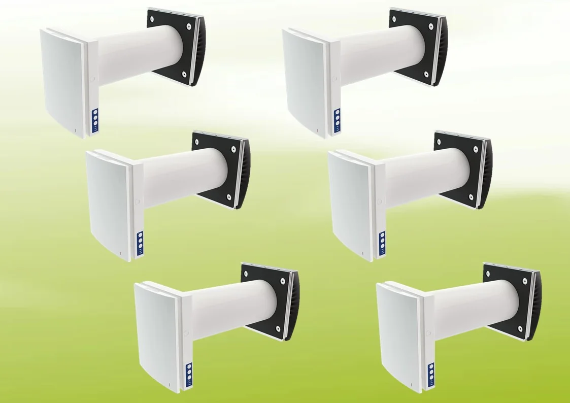 6x Blauberg Vento Expert A50-1 S10 W Kit de ventilación