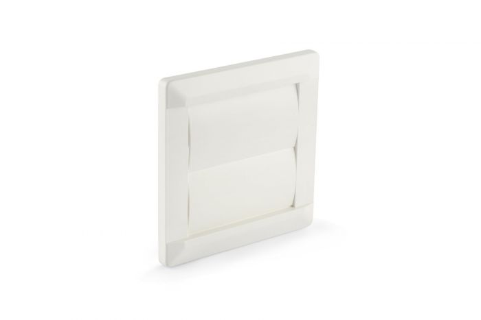Trampilla de cierre 140 x 140 mm en blanco de Leaf Ventilation - 704078