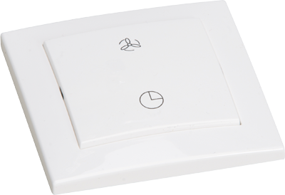 Viessmann Interruptor de control inalámbrico sin receptor - Interruptor de 2 etapas con pilas incluidas - ZK01375