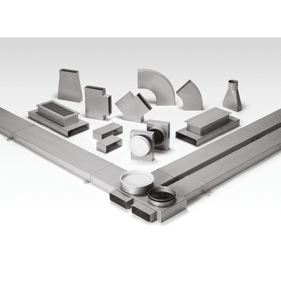 Helios FK-B 200 Soporte de fijación para conducto plano 200 de chapa de acero galvanizado - 02908