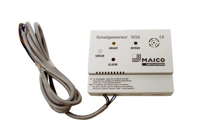 SGS Sensor de Gases Nocivos - Maico Ventiladores