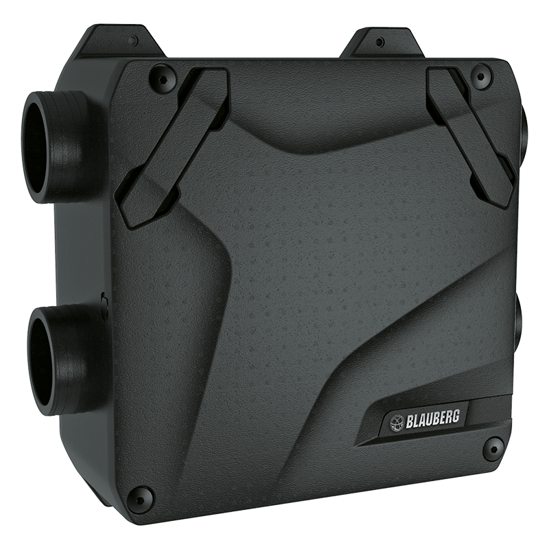 Blauberg Reneo-Fit D 100 sistema de ventilación central con carcasa de EPP y control S14